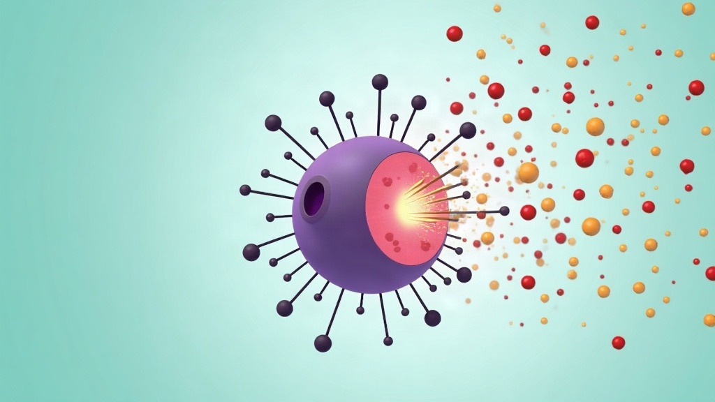 Mast cell degranulation releases histamine, tryptase, and inflammatory mediators