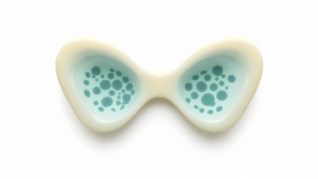 Anatomical diagram of thyroid gland showing Hashimoto's thyroiditis pathology, TPO antibodies, and thyroid function